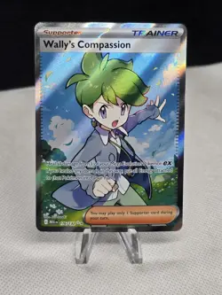 2025 Pokemon Mega Evolutions WALLY'S COMPASSION 176/132 Ultra Rare - Image 1
