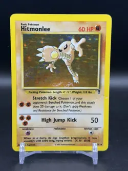 Hitmonlee Holo Rare 13/110 Legendary Collection Pokemon English WOTC MP - Image 1