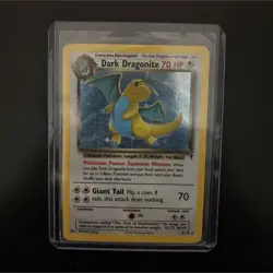 Dark Dragonite Holo Rare Legendary Collection Pokemon TCG 5/110 HP 70 - Image 1