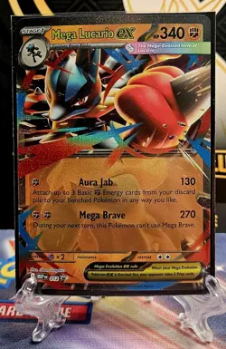 Mega Lucario ex 012 Me: Mega Evolution Promo Holo Pokemon TCG - Image 1