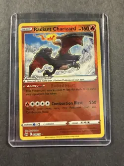 Pokemon TCG Radiant Charizard Crown Zenith 020/159 NM Condition - Image 3