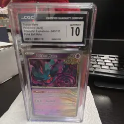 Pokemon Flutter Mane Sv: Prismatic Evolutions 043/131 CGC 10 Master Ball Holo R… - Image 1