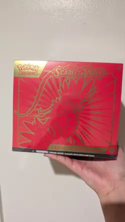 Pokemon TCG Koraidon Scarlet & Violet Elite Trainer Box ETB New & Sealed - Image 1