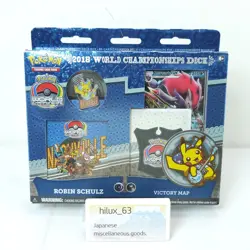 POKEMON 2018 WORLD CHAMPIONSHIP DECK. ROBIN SCHULZ. VICTORY MAP FACTORY SEALED - Image 1