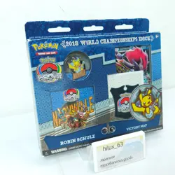 POKEMON 2018 WORLD CHAMPIONSHIP DECK. ROBIN SCHULZ. VICTORY MAP FACTORY SEALED - Image 3