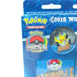 POKEMON 2018 WORLD CHAMPIONSHIP DECK. ROBIN SCHULZ. VICTORY MAP FACTORY SEALED - Image 4