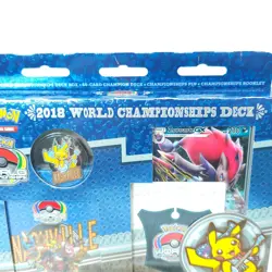 POKEMON 2018 WORLD CHAMPIONSHIP DECK. ROBIN SCHULZ. VICTORY MAP FACTORY SEALED - Image 5