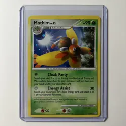Mothim 6/99 Holo Rare Platinum Arceus Pokemon Card 2009 Near Mint - Image 1