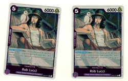 Set Of 2 Rob Lucci OP03-071 R Foil Pillars Of Strength One Piece Trading Card - Image 1