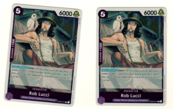 Set Of 2 Rob Lucci OP03-071 R Foil Pillars Of Strength One Piece Trading Card - Image 3