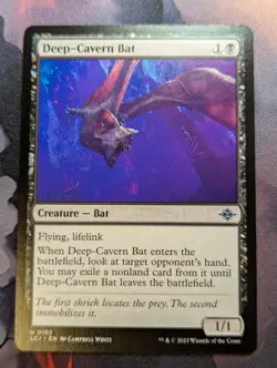 Deep - Cavern Bat - LCI - 0102 - MTG - TCG Card - Image 1