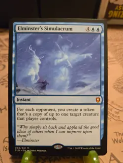 MTG Elminster's Simulacrum Commander Legends Regular Mythic NM - Image 1