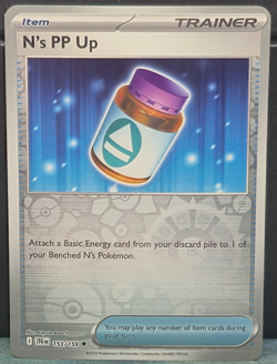 N's PP Up 153/159 Reverse Holo Journey Together Pokemon Near Mint Card Game NM - Image 1