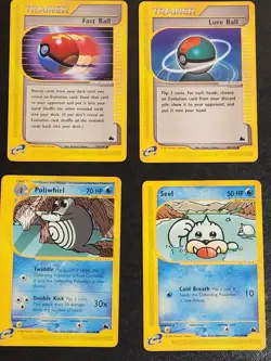Pokemon Card Lot : SKYRIDGE commons 9 Card Lot. Poliwhirl, Ursaring, Teddiursa - Image 2