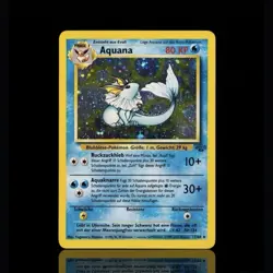Vaporeon Aquana 12/64 Jungle Holo Rare German Pokemon Card 1999-2000 OC - Image 1