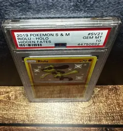 Riolu SV21/SV94 PSA 10 Graded Shiny Hidden Fates Pokemon Card - Image 3