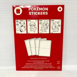 Pokemon 2021 McDonald's Happy Meal 25th Anniversary Promo Booster Pack - New - Image 2