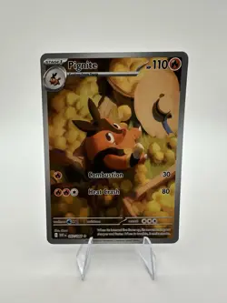 Pokemon TCG Pignite Illustration Rare Card #97 White Flare - Image 1