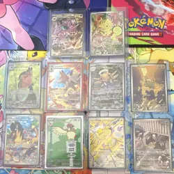 Pokemon cards full art 10 card lot - Image 1