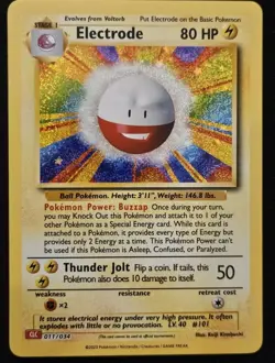 Electrode 011/034 CLC Classic Collection Charizard Deck Holo Pokemon TCG 2023 NM - Image 1