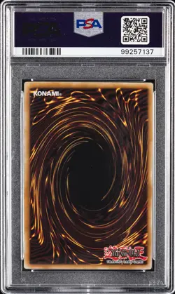 2010 YU-GI-OH! DREV-DUELIST REVOLUTION 1ST ED-ULTIMATE RARE SOLEMN WARNING PSA 9 - Image 2