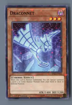 Draconnet (Starfoil) SP18-EN006 Starfoil Rare Star Pack VRAINS Yu-Gi-Oh LP - Image 1