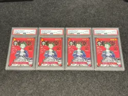 PSA 10 Gem Mint ONE PIECE Magazine Vol.20 Monkey D Luffy Promo japanese 4set - Image 1