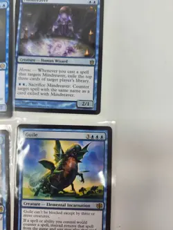 Lot of 8 MTG Blue (A) Cards: Rare or Higher. Near Mint - Lightly Played - Image 2