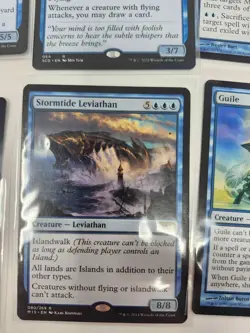 Lot of 8 MTG Blue (A) Cards: Rare or Higher. Near Mint - Lightly Played - Image 5