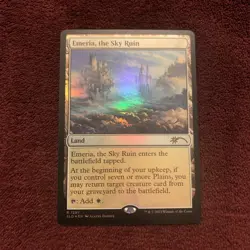Emeria The Sky Ruin Secret Lair Drop Foil 1291 NM+ Unplayed MTG Magic Card - Image 1