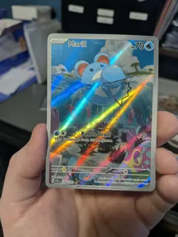 Marill 204/193 Holo Illustration Rare Paldea Evolved Pokemon Card LP - Image 1