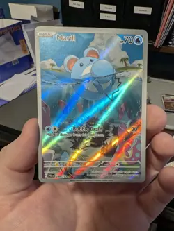 Marill 204/193 Holo Illustration Rare Paldea Evolved Pokemon Card LP - Image 2