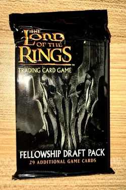 LOTR Fellowship Draft Booster Pack Lord Of The Rings TCG CCG 29 cards per pack - Image 1
