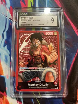 Monkey.D.Luffy L Revision Pack Cards ST01-001 NM - Image 1
