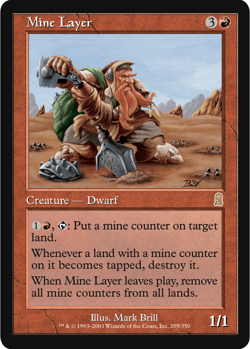 MTG REG - Mine Layer - 205 / LP / English - Image 1