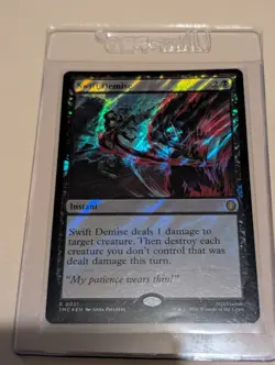 Swift Demise - Surge Foil - NM - TMNT MTG - Image 1