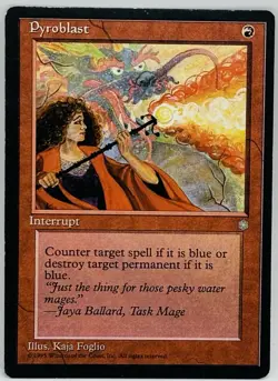 MTG Pyroblast Ice Age Regular - Image 1