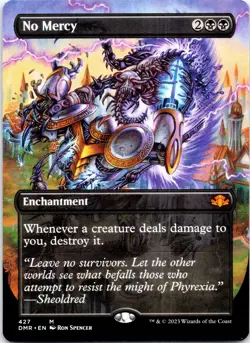 No Mercy (Borderless) M Dominaria Remastered 427 NM - Image 1