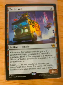 MTG Turtle Van 0181 Teenage Mutant Ninja Turtles M/NM - Image 1