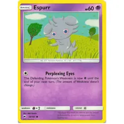 Espurr | 59 | Pokemon, Burning Shadows, Sun & Moon, Common - Image 1