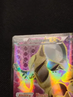 Alakazam EX 117/124 XY Fates Collide 2016 Full Art Pokemon Card TCG LP - Image 2