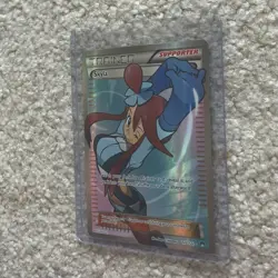 Lightly Played Pokemon Skyla Full Art Trainer Supporter 122/122 Holo Ultra Rare - Image 2