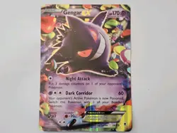 Pokemon Gengar EX Full Art Temporal Forces Ultra Rare - Image 1