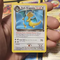 Pokemon TCG Dark Dragonite Team Rocket 22/82 Rare 70 HP Stage 2 English WOTC - Image 1