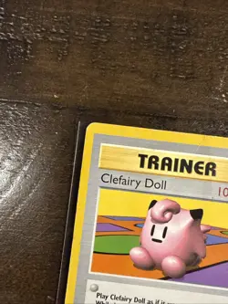 Base Set (Shadowless) #070/102 Clefairy Doll Pokemon Card - Image 3