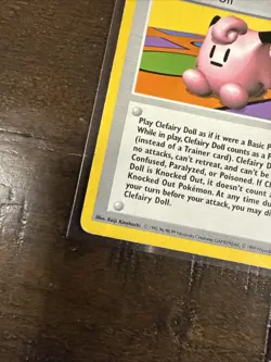 Base Set (Shadowless) #070/102 Clefairy Doll Pokemon Card - Image 4