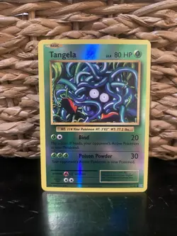 Pokemon TCG Tangela XY Evolutions Reverse Holo Card 8/108 Common - Image 1