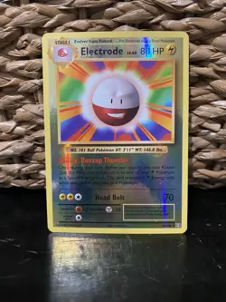 Pokemon TCG Electrode Evolutions 40/108 Reverse Holo Rare Holo Card - Image 1