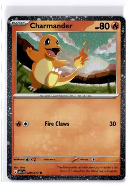 NM - Charmander - (Cosmos Holo) 020/217 Common Miscellaneous Cards & Products - Image 1