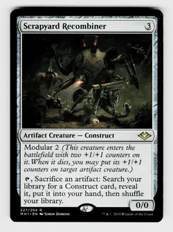 MTG, Modern Horizons, Scrapyard Recombiner, Normal, No.227, R Artifact Creature - Image 1